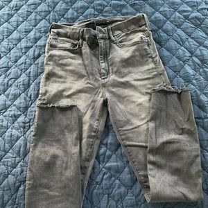NWOT Mother black jeans size 27